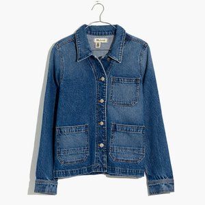 NWT Madewell Denim Ashwood Chore Coat
